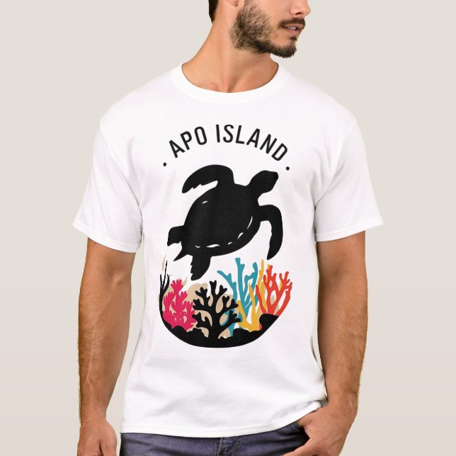 Apo Island T Shirt (Framsida)