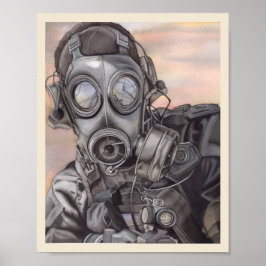 Apocalypse Art-utskrift lämplig för ramspegling Poster