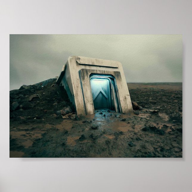 Apocalypse Bunker i Wasteland Poster (Framsidan)