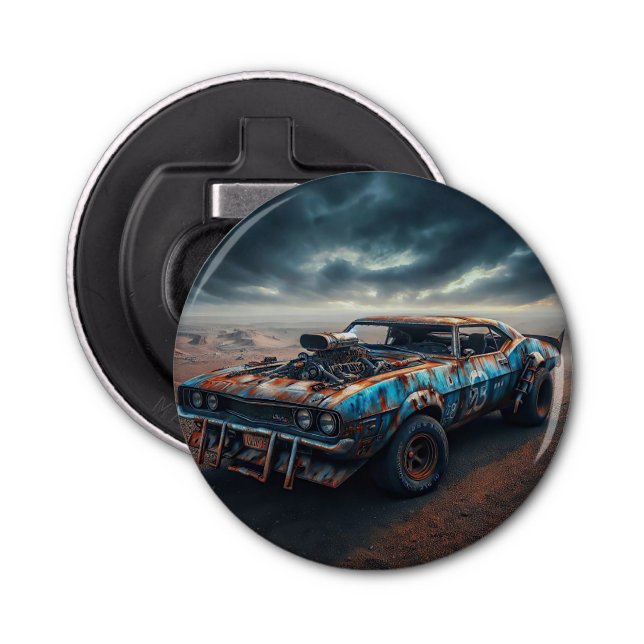 Apocalypse Classic Chevy Camaro Flasköppnare (Framsidan)