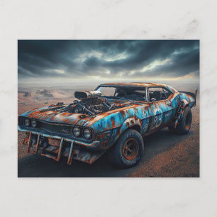 Apocalypse Classic Chevy Camaro Helg Vykort