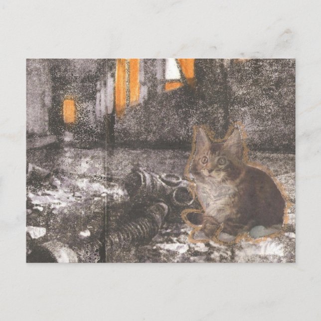 Apocalypse Kattunge Vykort (Framsida)