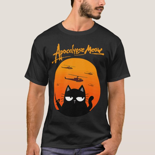 Apocalypse Meow T Shirt (Framsida)
