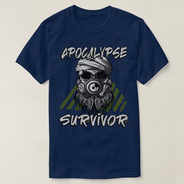 Apocalypse Survivor T Shirt (Design framsida)