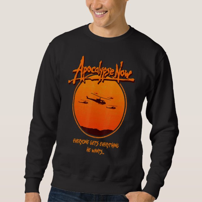Apocalypses Now Retro Lång Ärmad Tröja (Framsida)