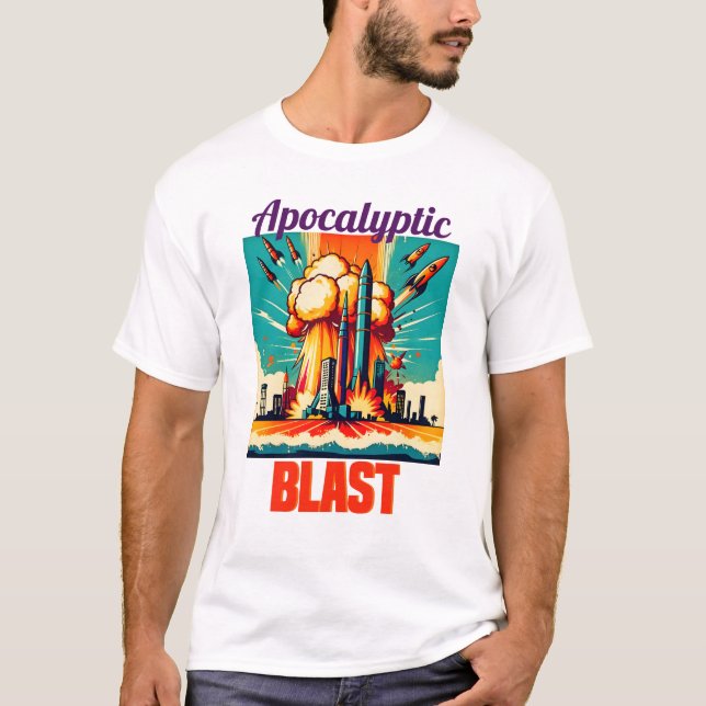 Apocalyptic Blast T Shirt (Framsida)