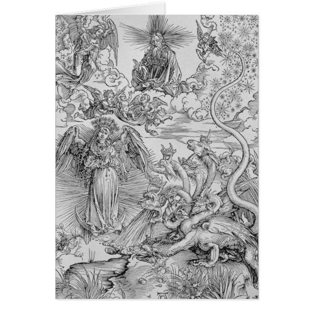 Apocalyptical plats hälsningskort (Framsidan)
