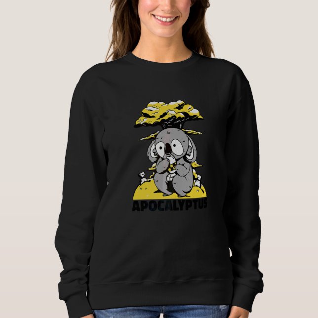 Apocalyptus Koala  Djur T Shirt (Framsida)