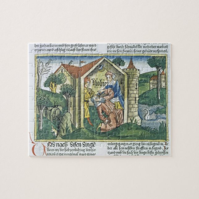 Apocrypha: Tobit förblindas av sparrow'sens Pussel (Horisontell)