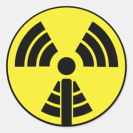 Apodcastalypse-dekal! Runt Klistermärke