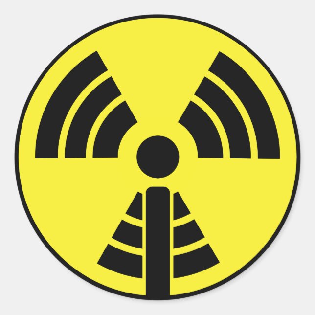 Apodcastalypse-dekal! Runt Klistermärke (Framsida)