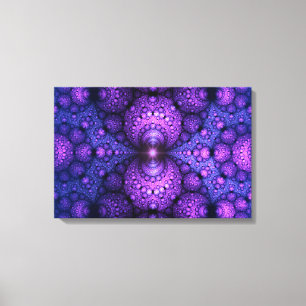 Apofys Fractal - Atoms Fusion - triptych Canvastryck