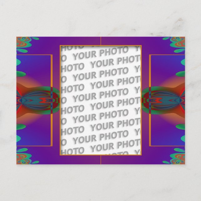 Apofys - fraktaldecor + fotot vykort (Framsida)
