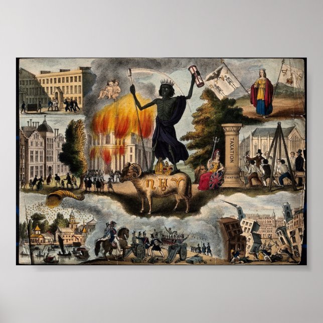 Apokalyps - avbildning poster (Framsidan)