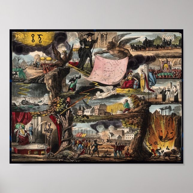 Apokalyps - avbildning poster (Framsidan)