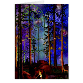 Apokalyps med hopp hälsningskort