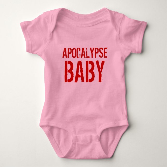 Apokalypsbabyskjorta T Shirt (Framsida)