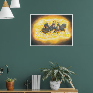 Apokalypse Hästar Poster