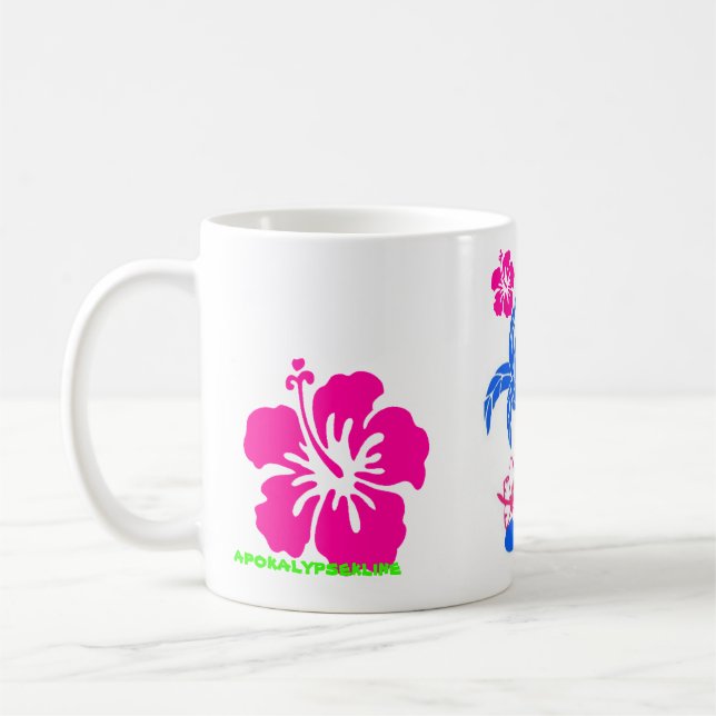 apokalypse Hawaii Kaffemugg (Vänster)