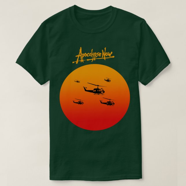 Apokalypse Now Sunset T Shirt (Design framsida)