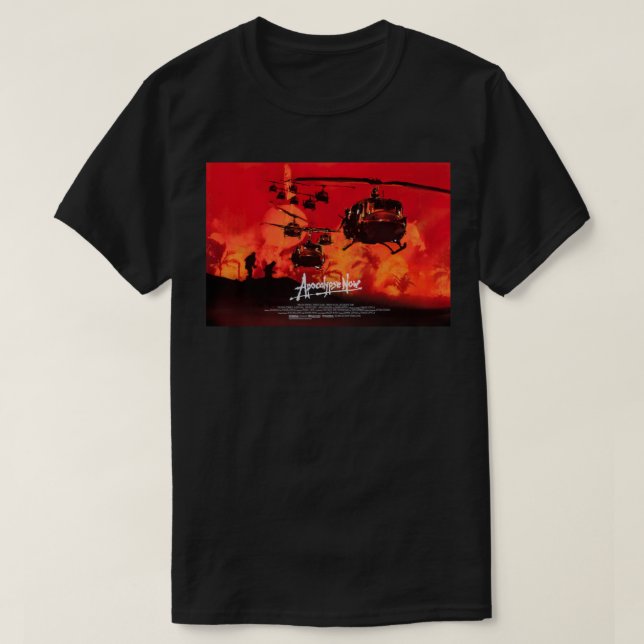 Apokalypse nu! - Begränsad Edition Skriv ut klassi T Shirt (Design framsida)