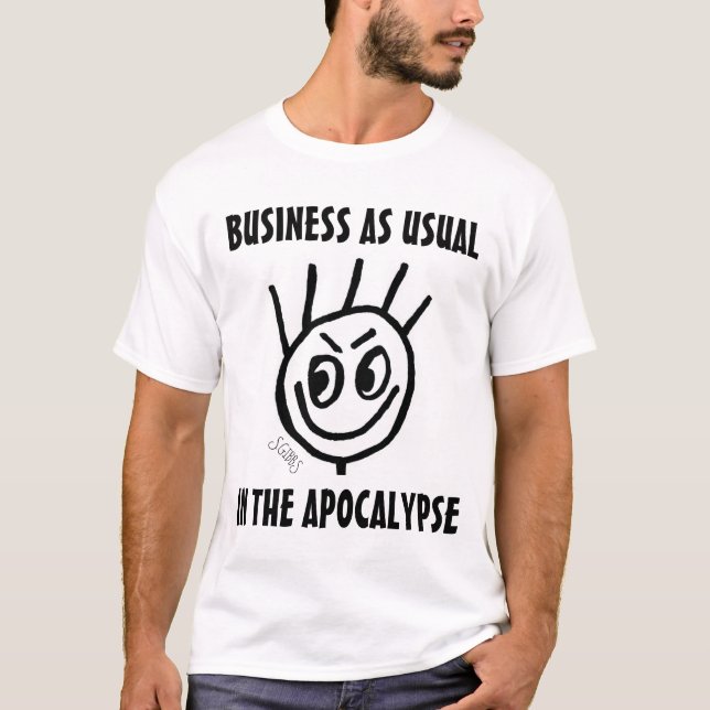 Apokalypse T-tröjor. Funny Tröja (Framsida)