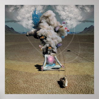 Apokalypsen inuti en Orange Poster