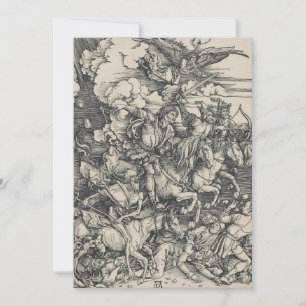 Apokalypsens fyra häst av Durer