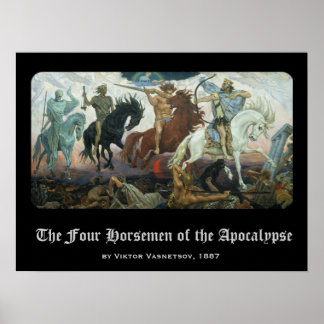 Apokalypsens fyra häst poster