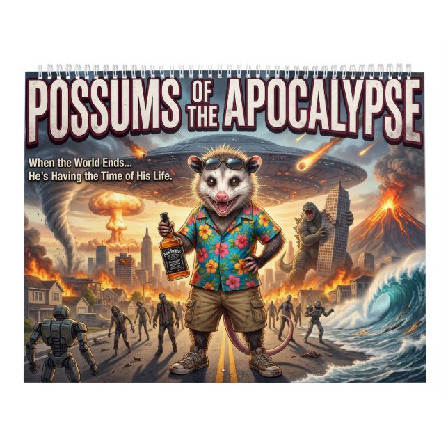 Apokalypsens pungråttor Kalender (Omslag)