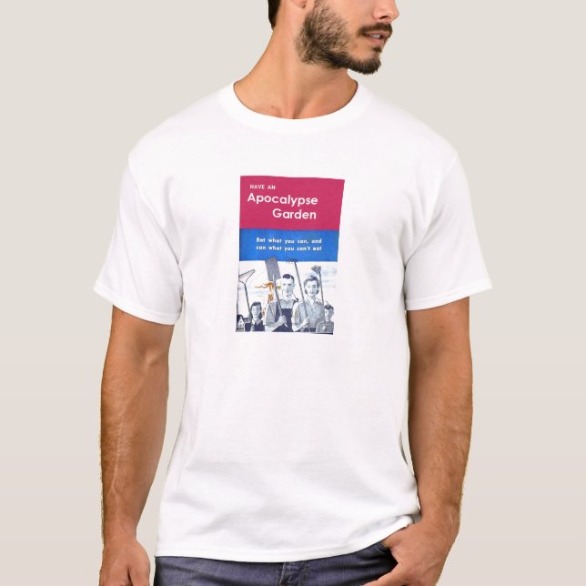 Apokalypsträdgård T Shirt (Framsida)