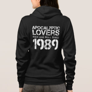 Apokalyptisk Älskare (W) Sedan 1989 är zipphodie T Shirt