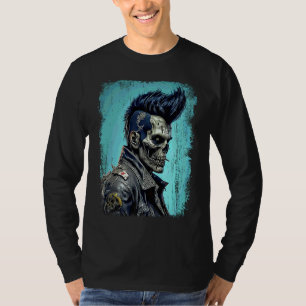 Apokalyptisk Rock'n'Roll Zombie T Shirt