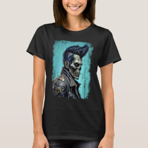 Apokalyptisk Rock'n'Roll Zombie T Shirt