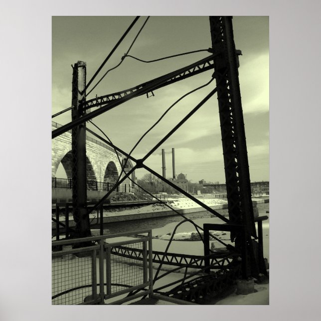 Apokalyptisk scen poster (Framsidan)