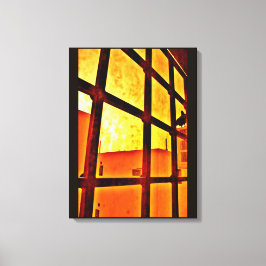 Apokalyptisk vy canvastryck