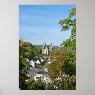 Apollinariskyrkan i Remagen, Tyskland Poster