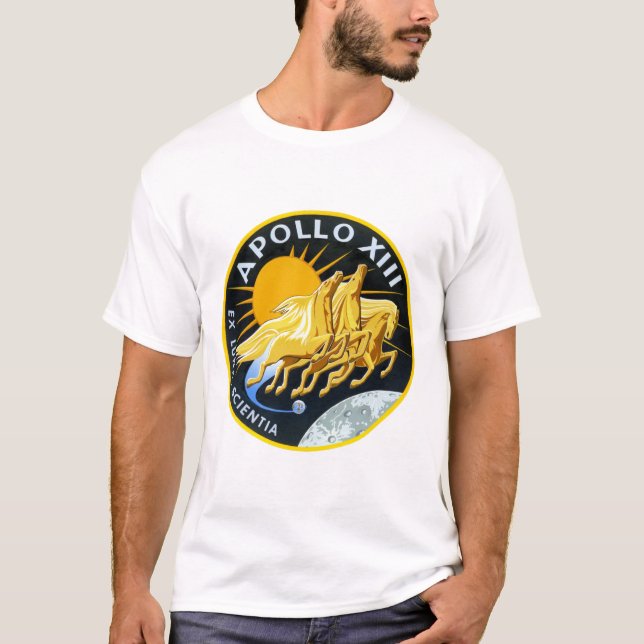 Apollo13 Crew Patch T Shirt (Framsida)