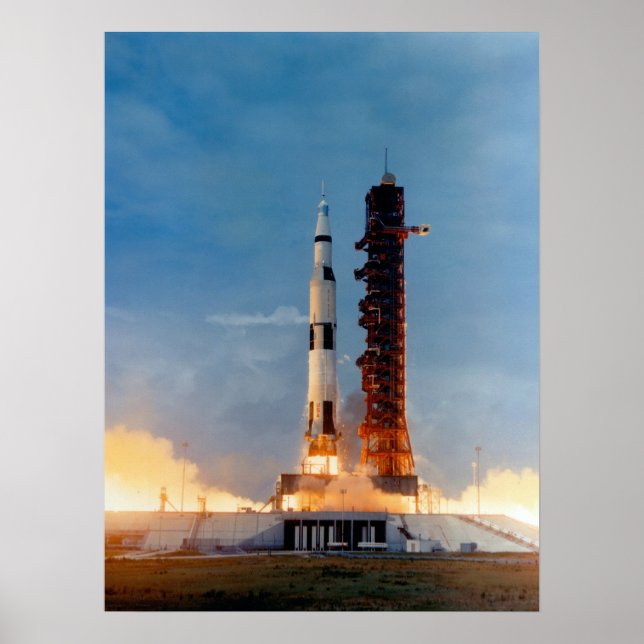 Apollo 10 Launch Poster (Framsidan)