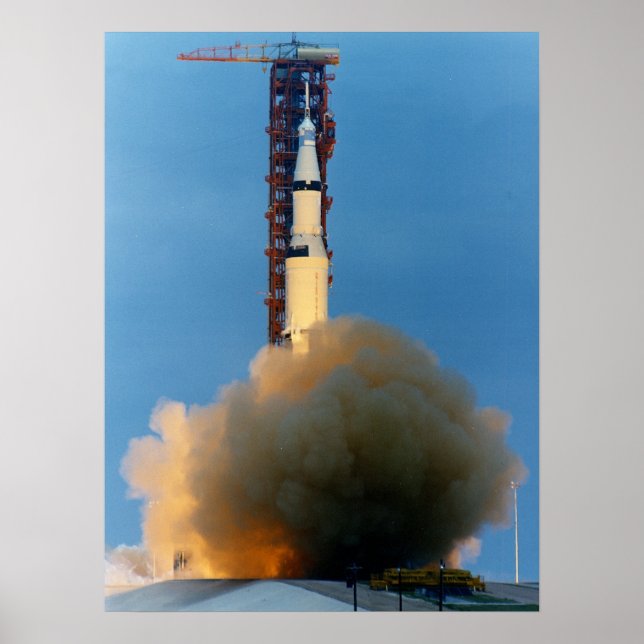 Apollo 10 Launch Poster (Framsidan)