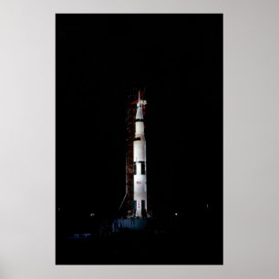 Apollo 10 på lanseringspadden poster