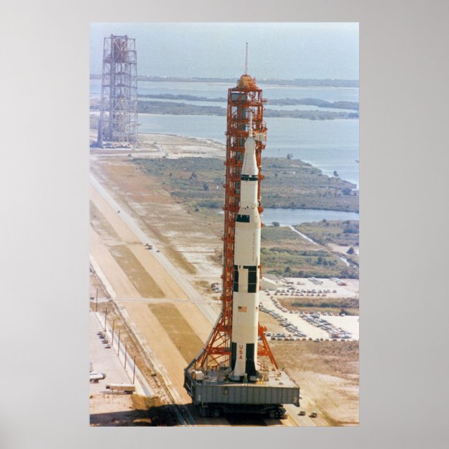 Apollo 10 Rollout Poster (Framsidan)
