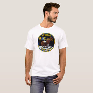 Apollo 11 50th årsdag t shirt