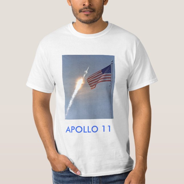 apollo 11 barkassT-tröja Tee (Framsida)