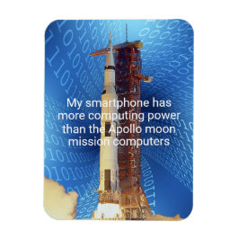 Apollo 11-datorkraft magnet