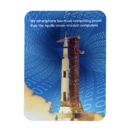 Apollo 11-datorkraft magnet