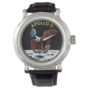 Apollo 11 insignia armbandsur