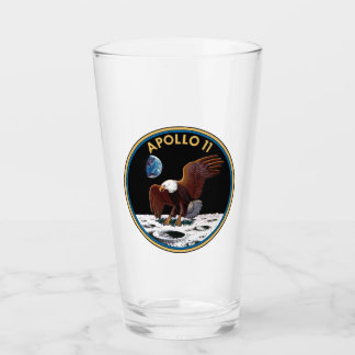 Apollo 11 insignia glaskopp