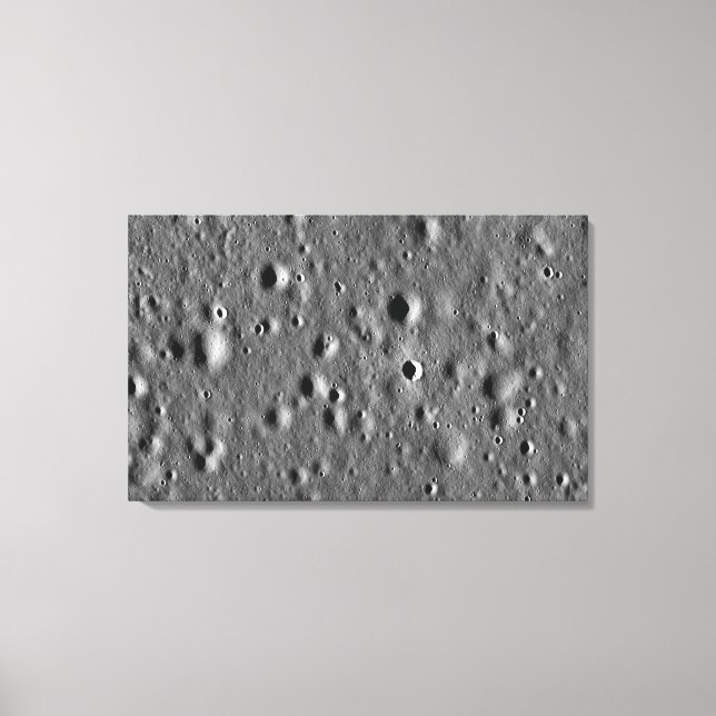 Apollo 11 landningsplats canvastryck (Framsida)
