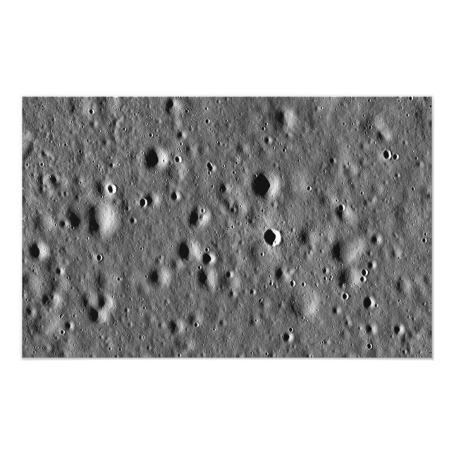 Apollo 11 landningsplats fototryck (Framsidan)